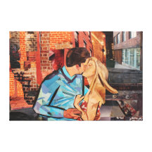 Stolen / Returned Gallery Wrapped Canvas