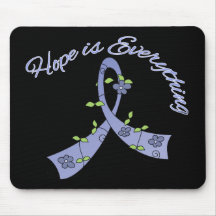 Stomach Cancer Hope is Everything Mouse Pads