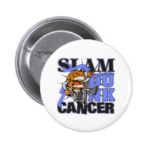 Stomach Cancer - Slam Dunk Cancer Buttons