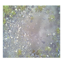 Stone and water photo print
