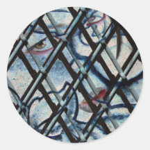 STONE BLOSSOM.jpg Round Stickers