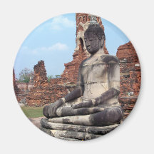 Stone Buddha Magnet