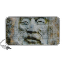 Stone Faced Rock Man Portable Speakers