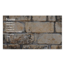 Stone Fence Business Card