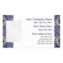 Stone METAL Element Kaleido Pattern Business Cards
