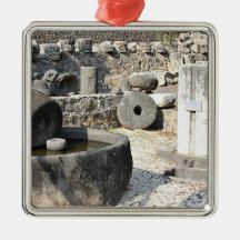 Stone Olive Press Ornament