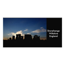 Stonehenge photo card