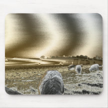 Stonehenge Sun Waves Mousepad