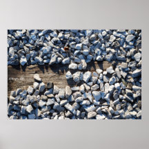 Stones on the rails poster
