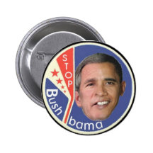 Stop Bushbama Pin