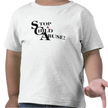 STOP CHILD ABUSE TEE!