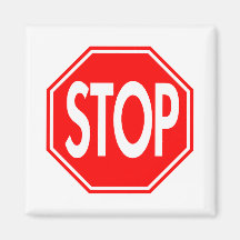 Stop Fridge Magnets