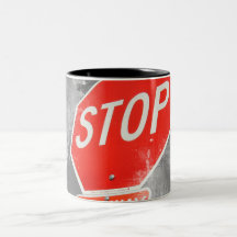 Stop Sign Mugs
