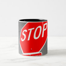 Stop Sign Mugs