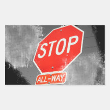 Stop Sign Stickers