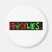 Stop the Frack Lies! Fridge Magnet