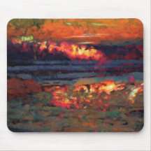 Storm at Sea Mouse Pads