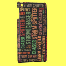 Storm Chaser Text Collage ipad mini cases