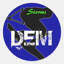 Storms Sticker