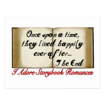 Storybook Romances Happily Ever After Postcard