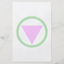 Straight Ally Symbol Flyer Design