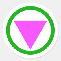 Straight Ally Symbol Stickers