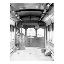 Strang Line Trolley Car Postcard
