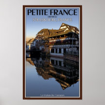 Strasbourg - Ill River Reflections Print