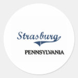 Strasburg Pennsylvania City Classic Stickers