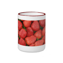 STRAWBERRIES MUGS