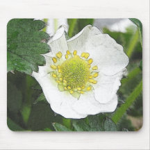 Strawberry Blossom Mousepad