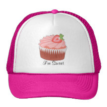 Strawberry Cupcake Hat
