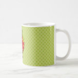 Strawberry dipped in chocolate mugs