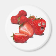 Strawberry Shock Fridge Magnets