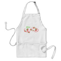 Strawberry Swirls Forever Aprons