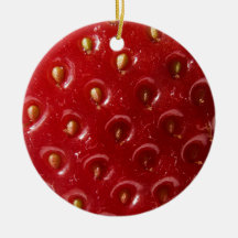 Strawberry Texture Ornament