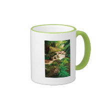 Stream in the forest mugs