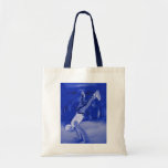 Street Dancing - in Blue Tote Bag
