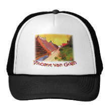 Street in Saintes-Maries by Vincent van Gogh Hats