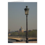 Street Lamp in Paris Card