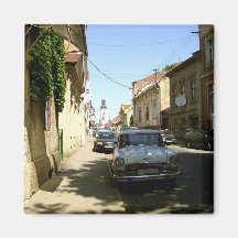 Street Life Fridge Magnets