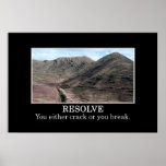 Stress will cause you to crack or break [XL] Poster
