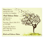 Stretching My Limbs Bar Mitzvah Personalized Invites