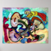 STRING THEORY, MUSIC MEETS PHYSICS PRINT