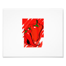 Striped background 3 peppers red.png photograph