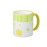 Stripes and flowers - Mug