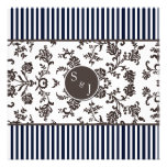 Stripes and Patterned Save the date invites
