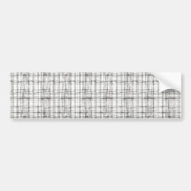 Stripes and Plaids Bumper Stickers