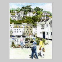 'Strolling' Postcard postcards