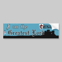Stronghold Crusader - Greatest Lord 2 bumper stickers